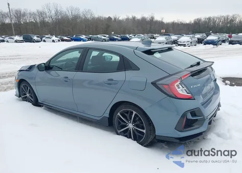 2020 Honda Civic Sport из США, поврежденный, VIN SHHFK7G49LU223311